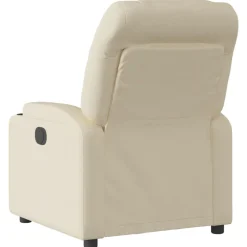 vidaXL Sillas-Sillón reclinable de tela color