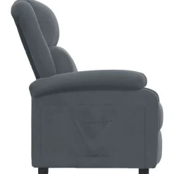 vidaXL Sillas-Sillón reclinable de terciopelo