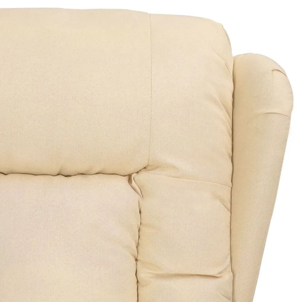 vidaXL Sillas-Sillón reclinable de tela