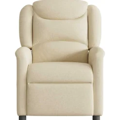 vidaXL Sillas-Sillón reclinable de tela