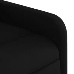 vidaXL Sillón reclinable de masaje eléctrico tela Negro Online