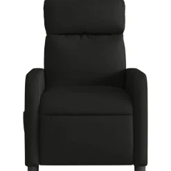 vidaXL Sillón reclinable de masaje eléctrico tela Negro Online