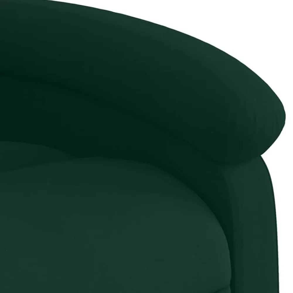 vidaXL Sillas-Sillón reclinable de masaje elevable terciopelo