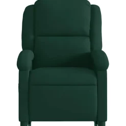 vidaXL Sillas-Sillón reclinable de masaje elevable terciopelo
