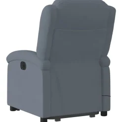 vidaXL Sillas-Sillón reclinable de masaje elevable terciopelo