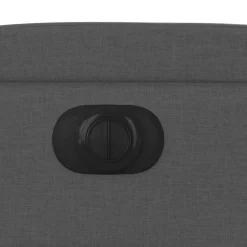 vidaXL Sillón reclinable eléctrico de tela Gris oscuro Sale