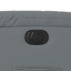 vidaXL Sillón reclinable eléctrico de cuero sintético Gris Online