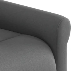 vidaXL Sillón reclinable eléctrico de tela Gris oscuro Sale