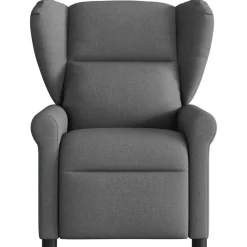 vidaXL Sillón reclinable eléctrico de tela Gris oscuro Sale