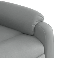 vidaXL Sillas-Sillón reclinable eléctrico tela