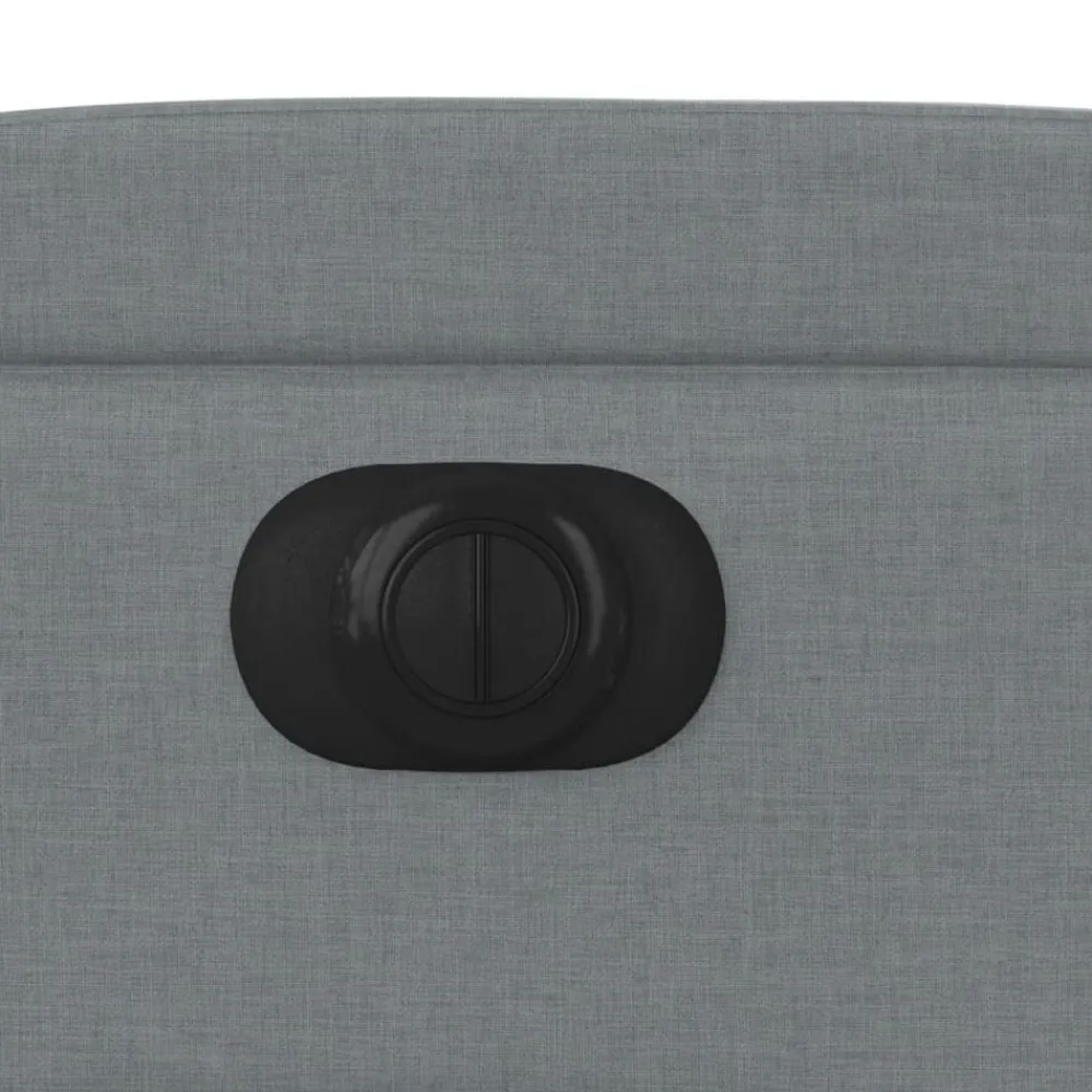vidaXL Sillas-Sillón reclinable eléctrico tela