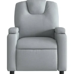 vidaXL Sillas-Sillón reclinable eléctrico tela