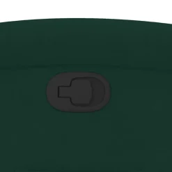 vidaXL Sillón reclinable elevable terciopelo Verde oscuro Best