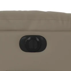 vidaXL Sillón reclinable eléctrico de cuero sintético color Capuchino Outlet