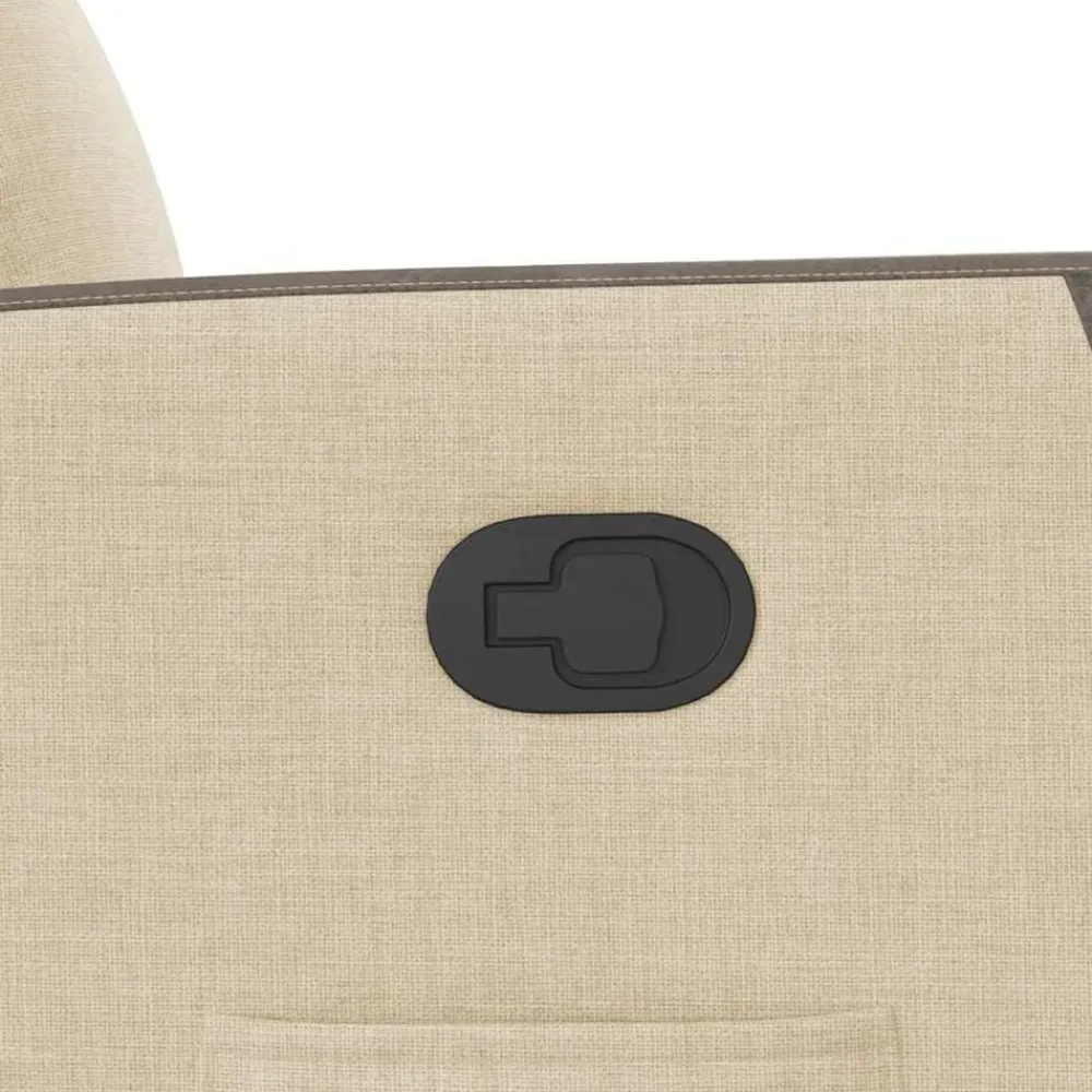 vidaXL Sillas-Sillón reclinable elevable de tela color