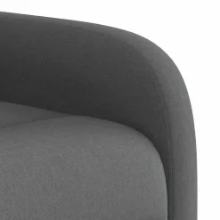 vidaXL Sillón reclinable elevable de tela Gris oscuro Sale