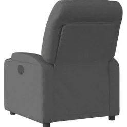 vidaXL Sillón reclinable eléctrico de tela Negro Online