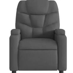 vidaXL Sillón reclinable eléctrico de tela Negro Online