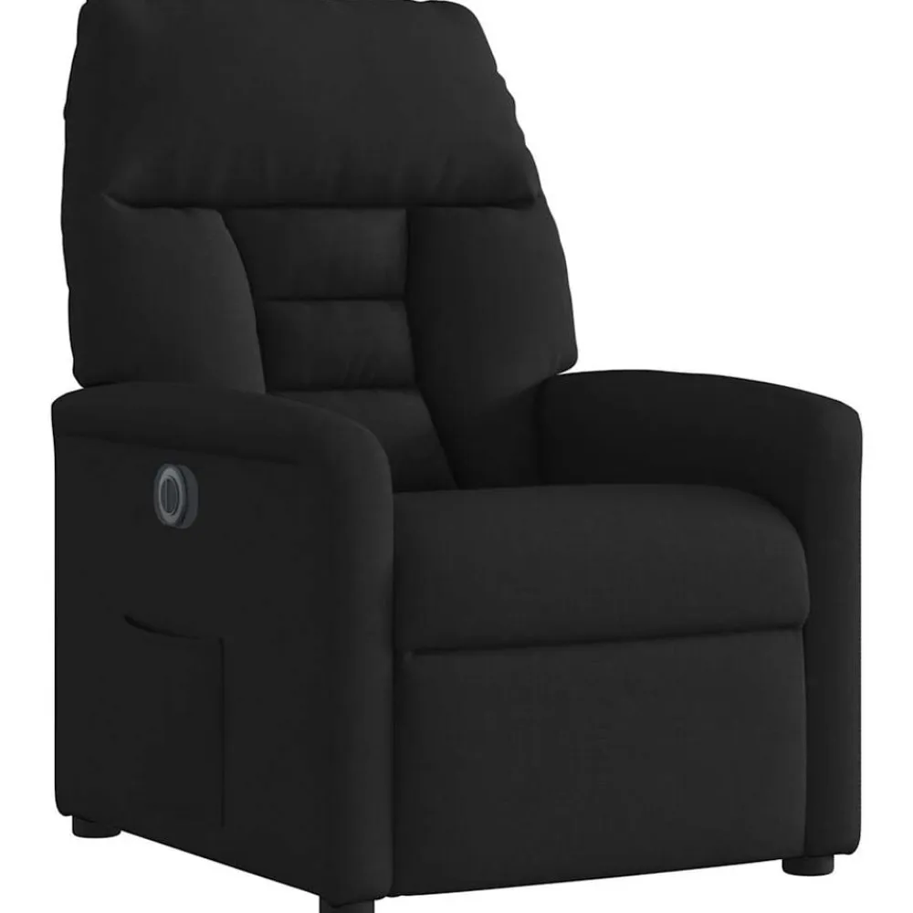 vidaXL Sillas-Sillón reclinable eléctrico de tela