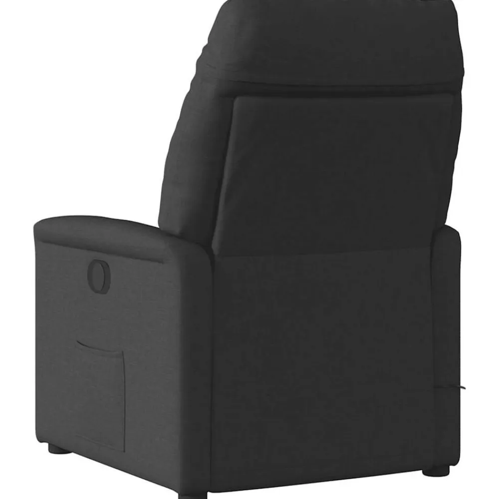 vidaXL Sillas-Sillón reclinable eléctrico de tela