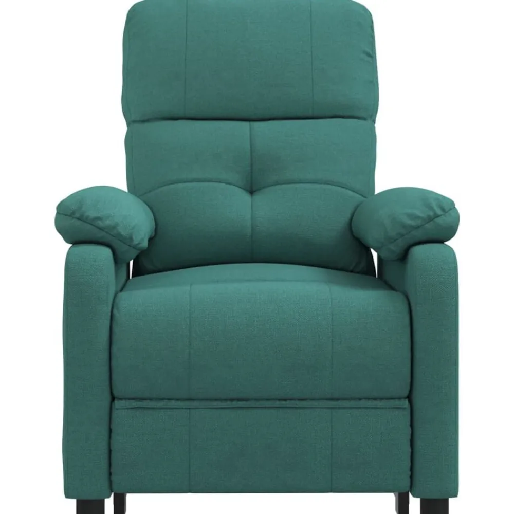 vidaXL Sillas-Sillón reclinable eléctrico tela
