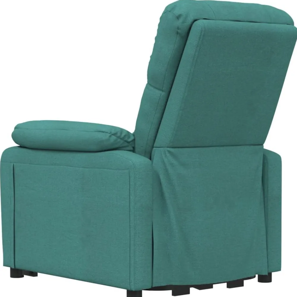 vidaXL Sillas-Sillón reclinable eléctrico tela
