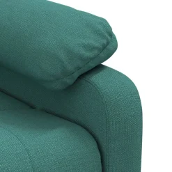 vidaXL Sillas-Sillón reclinable eléctrico tela