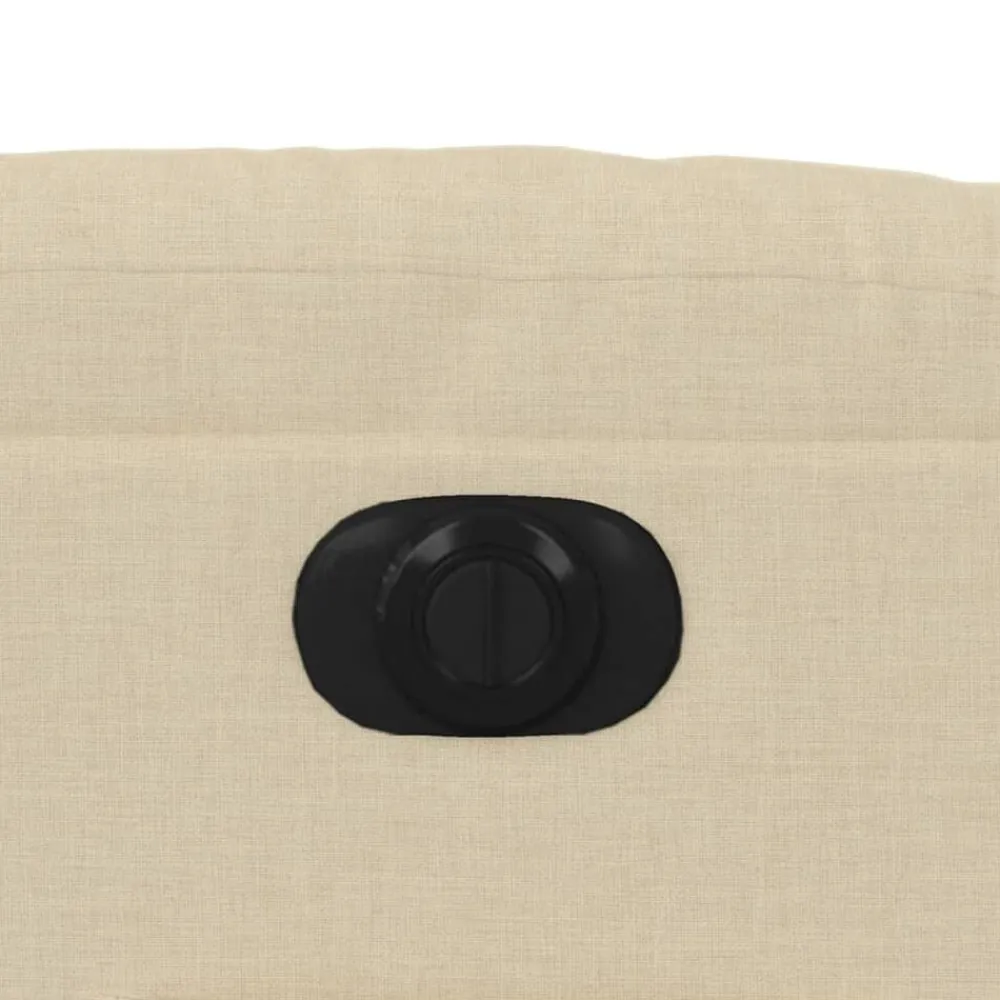 vidaXL Sillas-Sillón reclinable eléctrico de tela