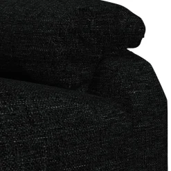 vidaXL Sillón reclinable eléctrico de tela Negro Outlet