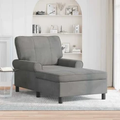 vidaXL Sillas-Sillón reclinable 91 x 157 x 91 cm Terciopelo