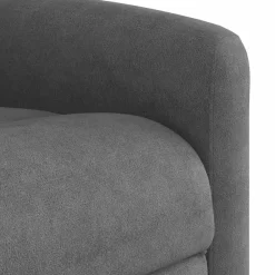 vidaXL Sillas-Sillón reclinable masaje eléctrico tela microfibra