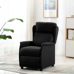 vidaXL Sillas-Sillón reclinable 66.5 x 94 x 101.5 cm Poliéster