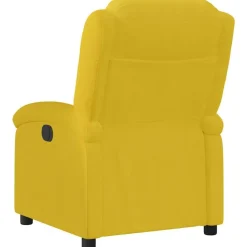 vidaXL Sillón reclinable terciopelo Amarillo Best