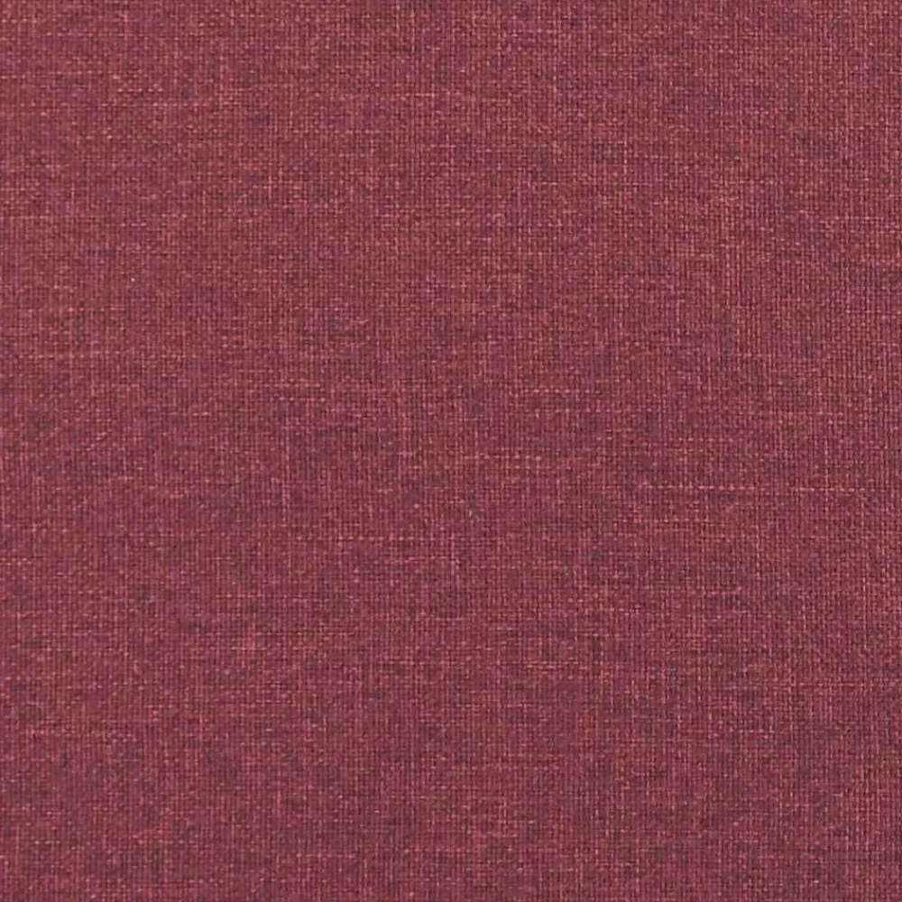 vidaXL Sillas-sillón Rojo vino tela