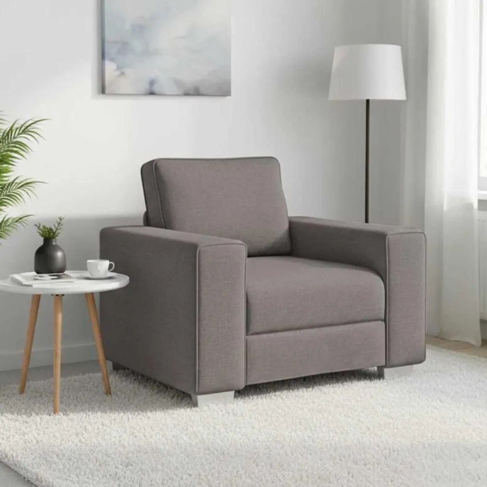 vidaXL Sofás-Sillón 100 cm tela