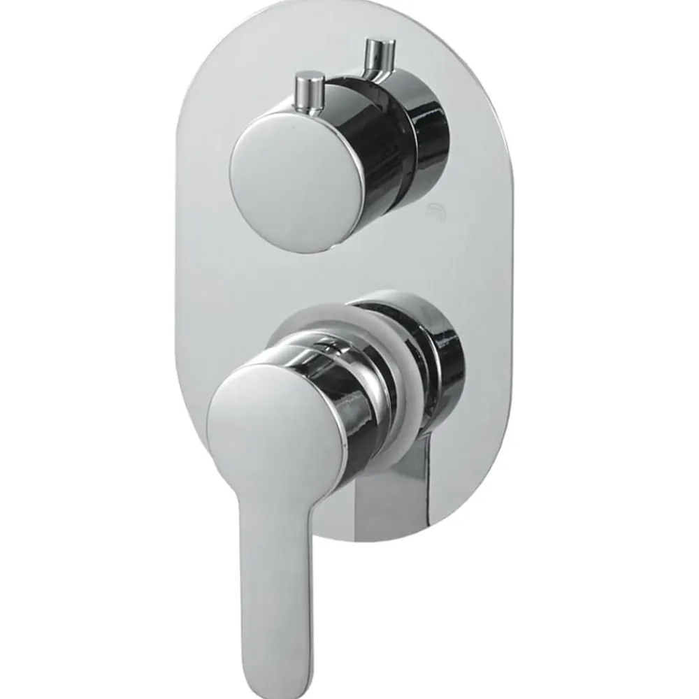 vidaXL Fontanería-Sistema de ducha acero inoxidable 201