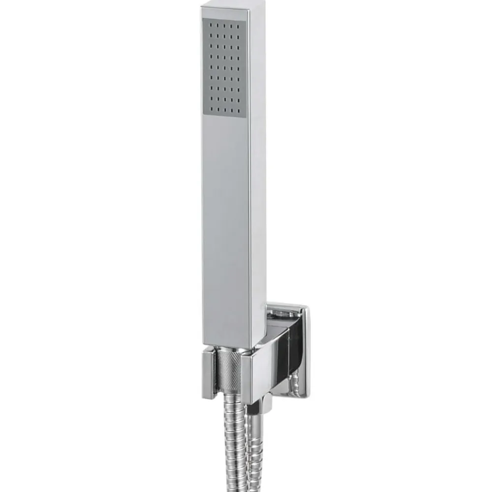 vidaXL Fontanería-Sistema de ducha acero inoxidable 201