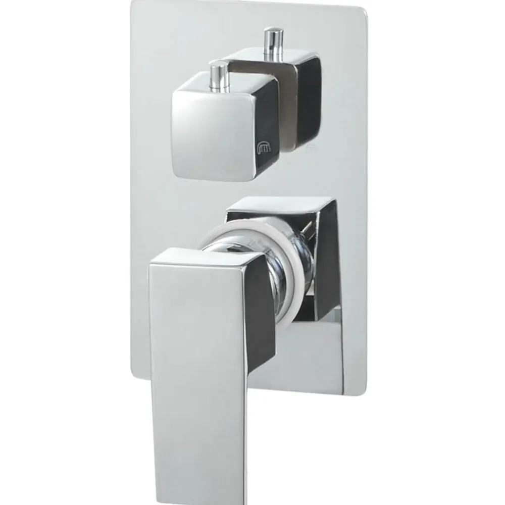 vidaXL Fontanería-Sistema de ducha acero inoxidable 201