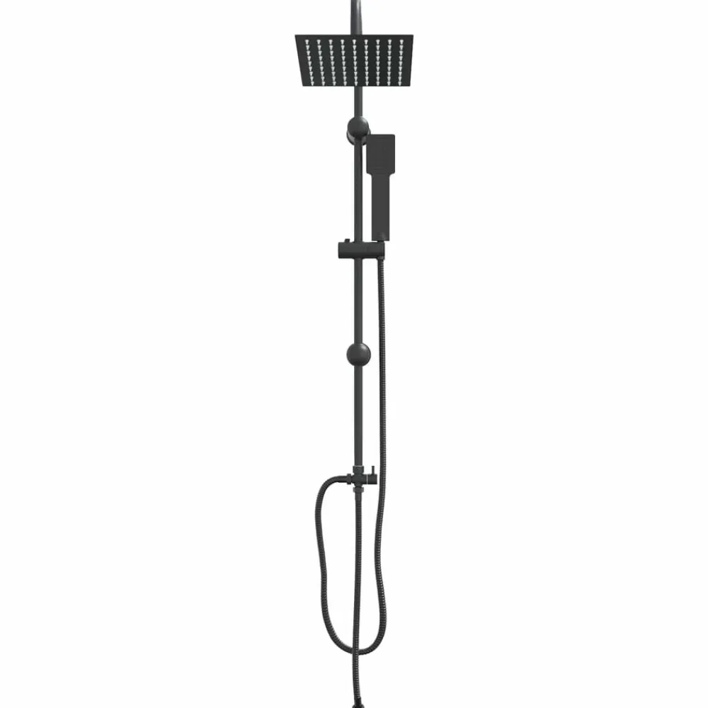 vidaXL Fontanería-Sistema de Ducha 47 x 20 x 95 cm Acero inoxidable