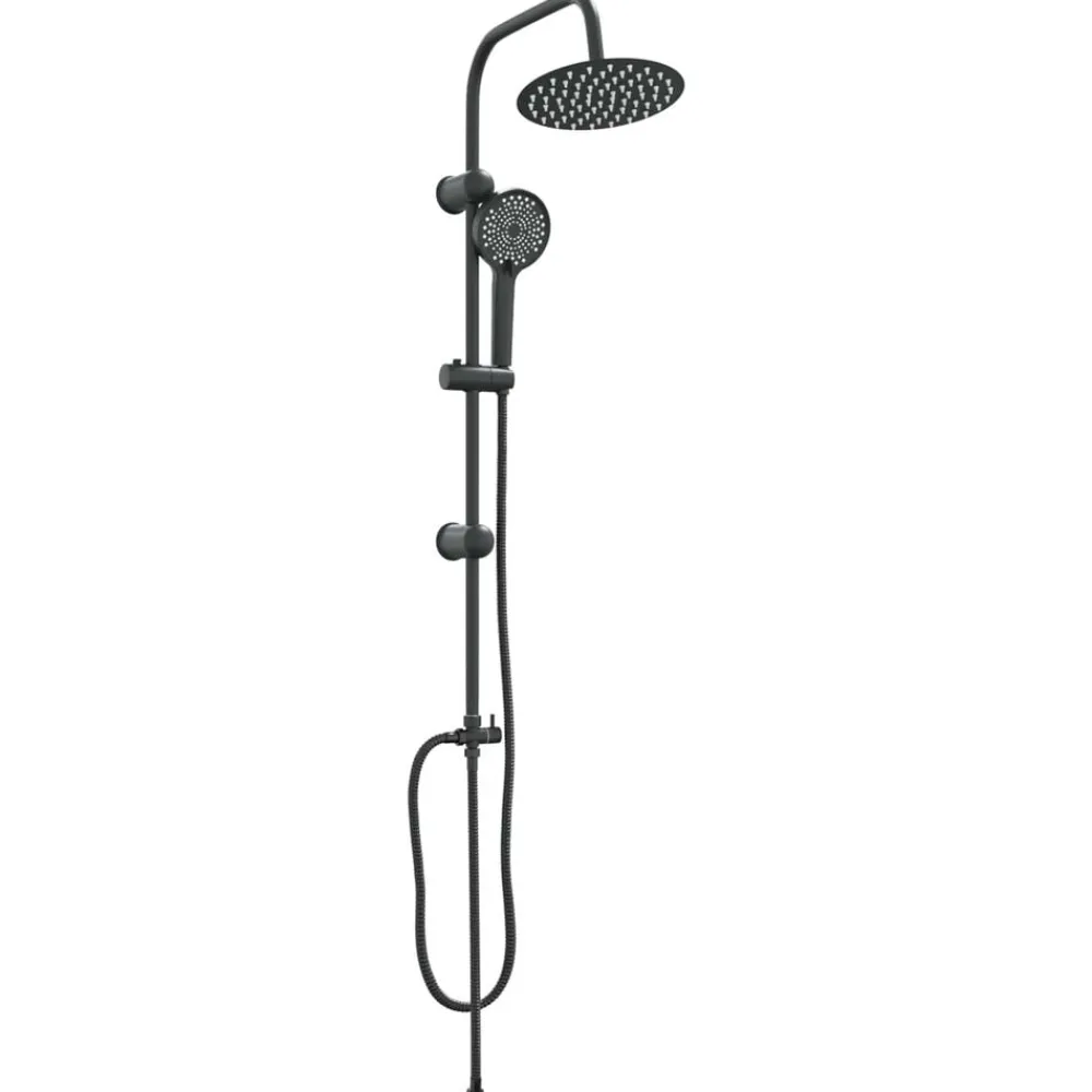 vidaXL Fontanería-Sistema de Ducha 47 x 20 x 95 cm Acero inoxidable