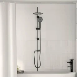 vidaXL Fontanería-Sistema de Ducha 47 x 20 x 95 cm Acero inoxidable