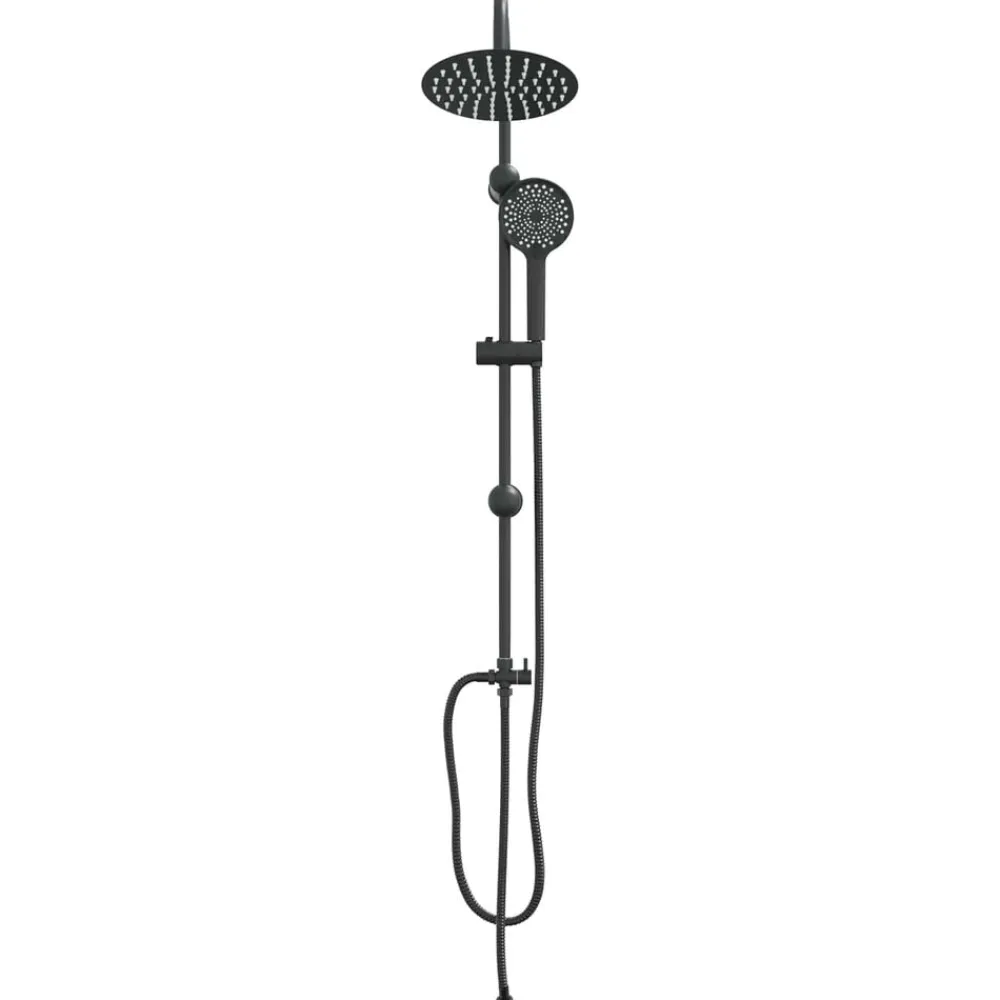 vidaXL Fontanería-Sistema de Ducha 47 x 20 x 95 cm Acero inoxidable