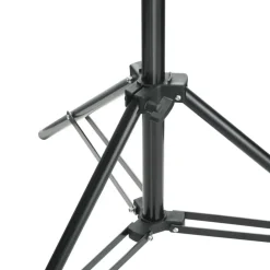 vidaXL Sistema de soporte de telón fondo fotográfico 600x300 cm Negro Outlet