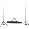 vidaXL Cámaras Y Objetivos-Sistema de soporte de fondo telescópico 155-300 cm