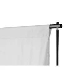 vidaXL Sistema de soporte de telón fondo fotográfico 600x300 cm Blanco Online
