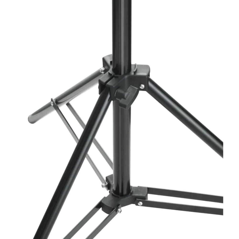 vidaXL Sistema de soporte de telón fondo fotográfico 600x300 cm Blanco Online