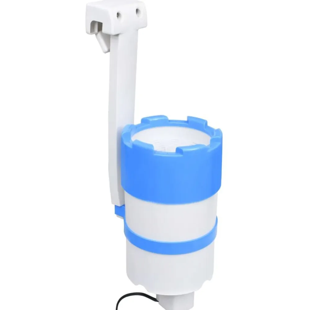 vidaXL Piscina Y Spa-Skimmer colgante piscina y bomba con adaptador plástico 16 cm