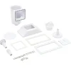 vidaXL Piscina Y Spa-Skimmer de piscina de boca ancha de 11 piezas 34,3x25x30,5 cm