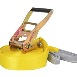 vidaXL Slackline 15 m x 50 mm 150 kg Amarillo Clearance
