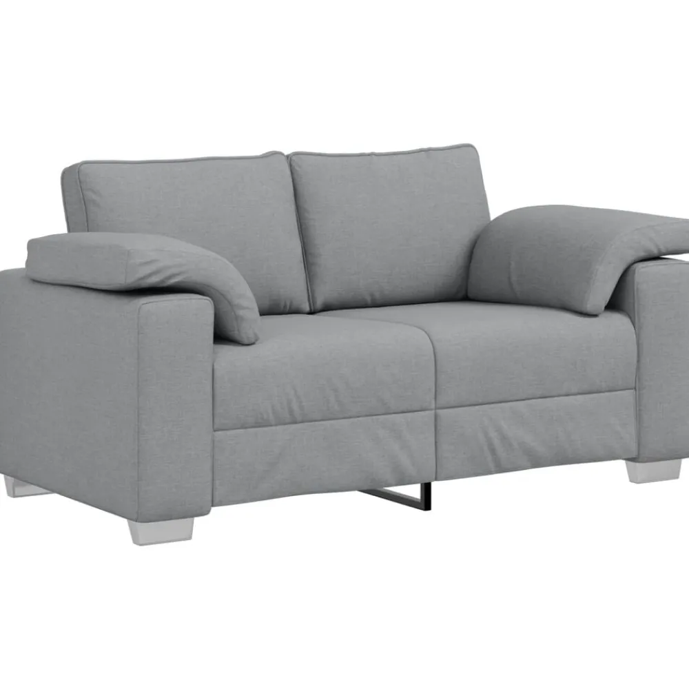 vidaXL Sofás-Sofá 2 pcs 219 x 80 x 82 cm tela